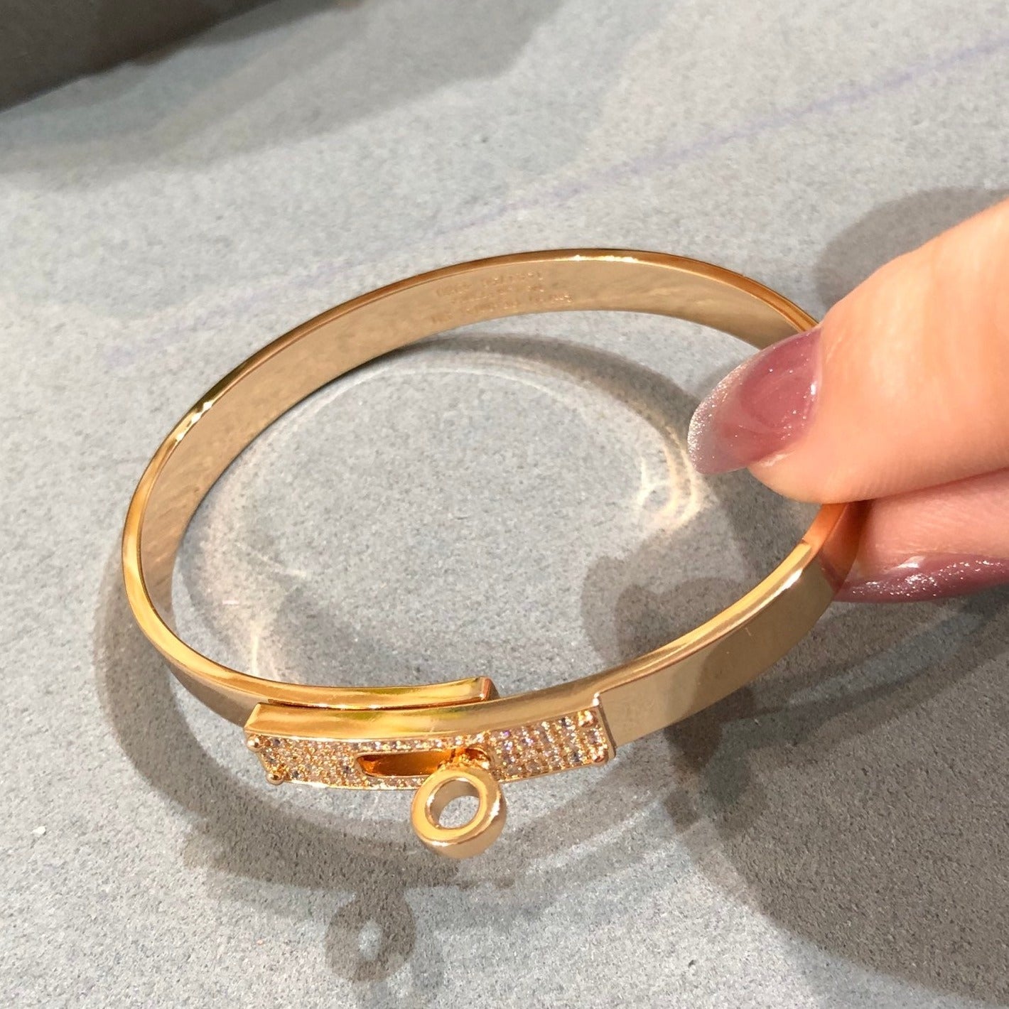 HERMES KELLY BRACELET DIAMOND