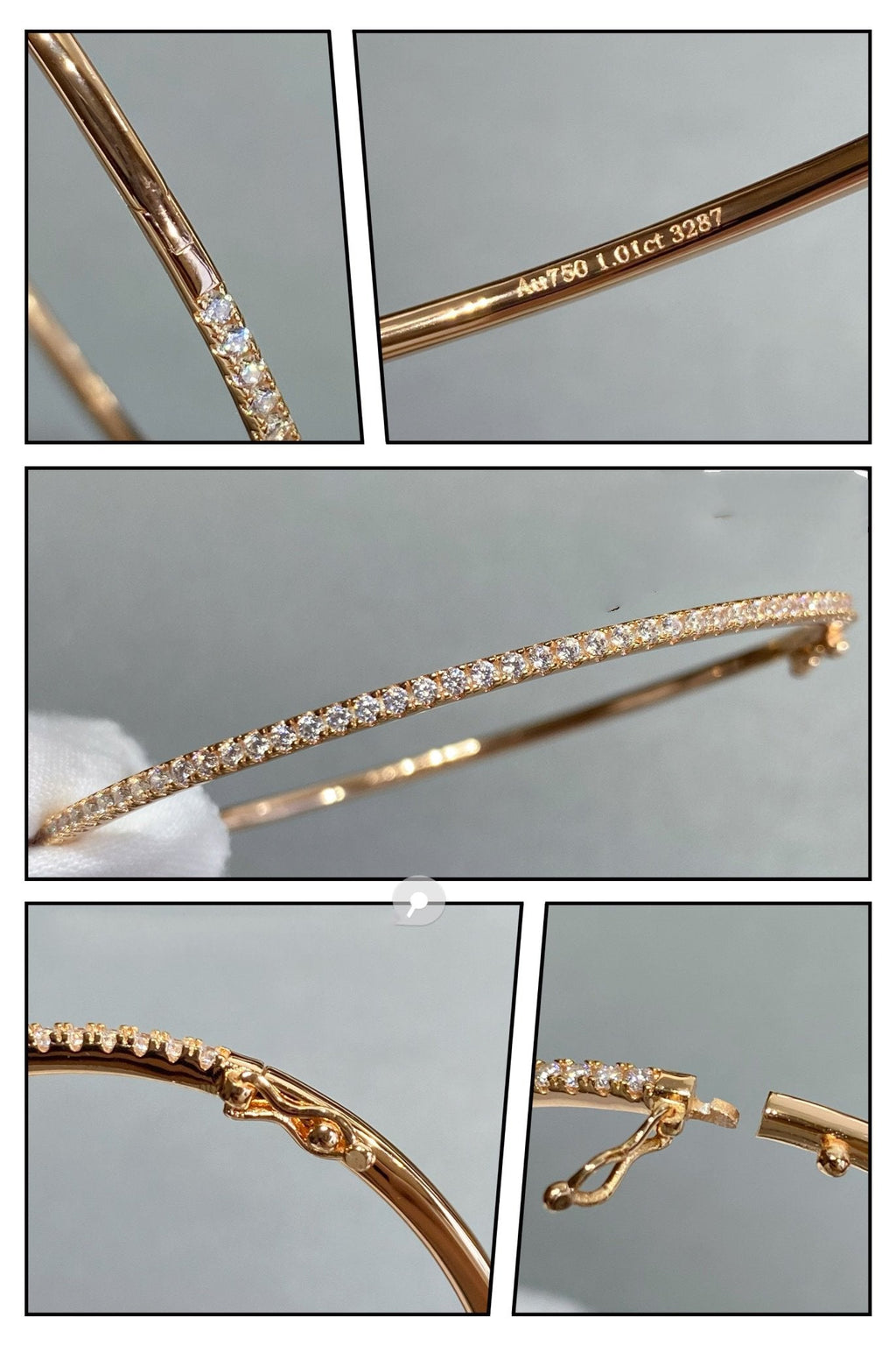 CARTIER MINI DIAMOND TENNIS BRACELET