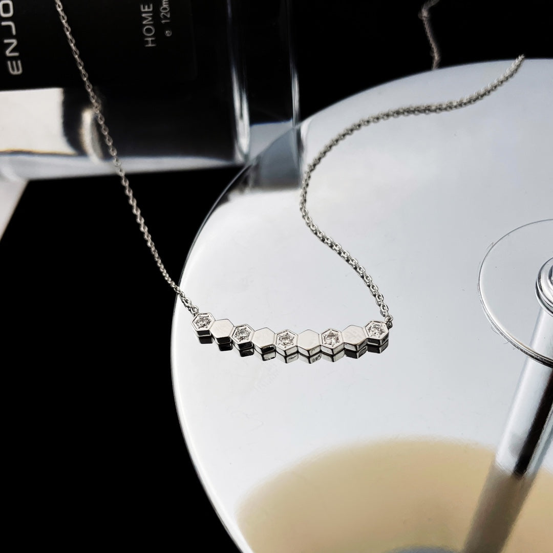 CHAUMET BEE MY LOVE DIAMOND NECKLACE