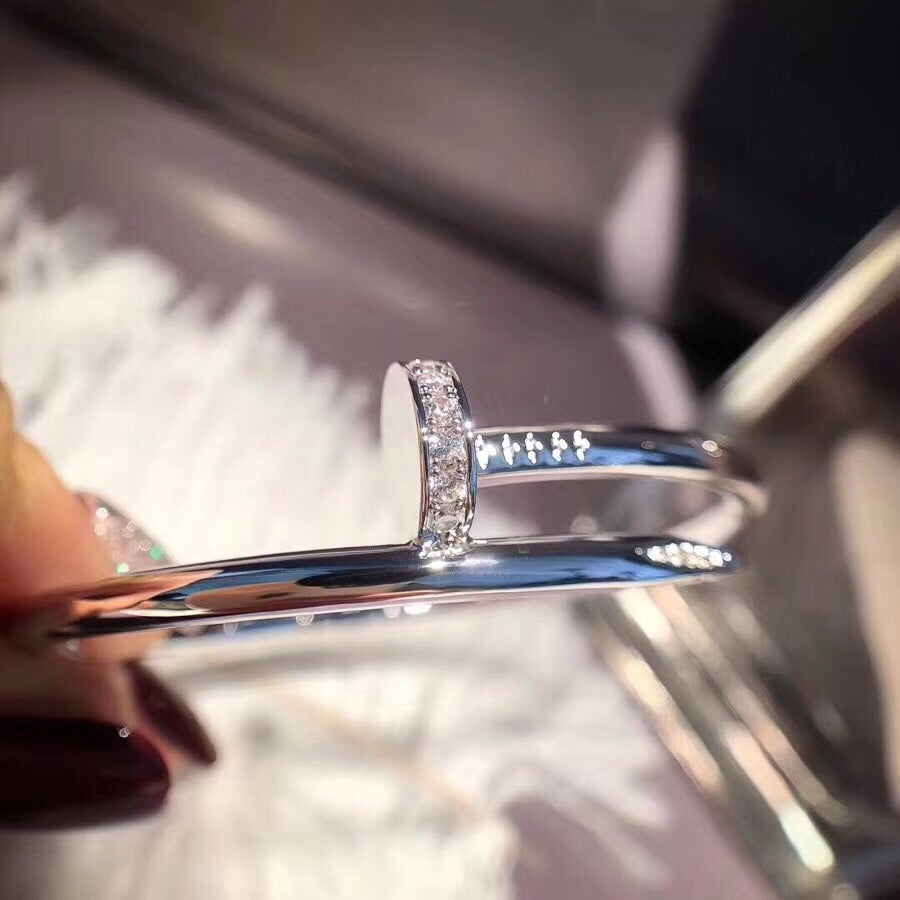 CARTIER JUSTE BRACELET 3.5MM DIAMONDS