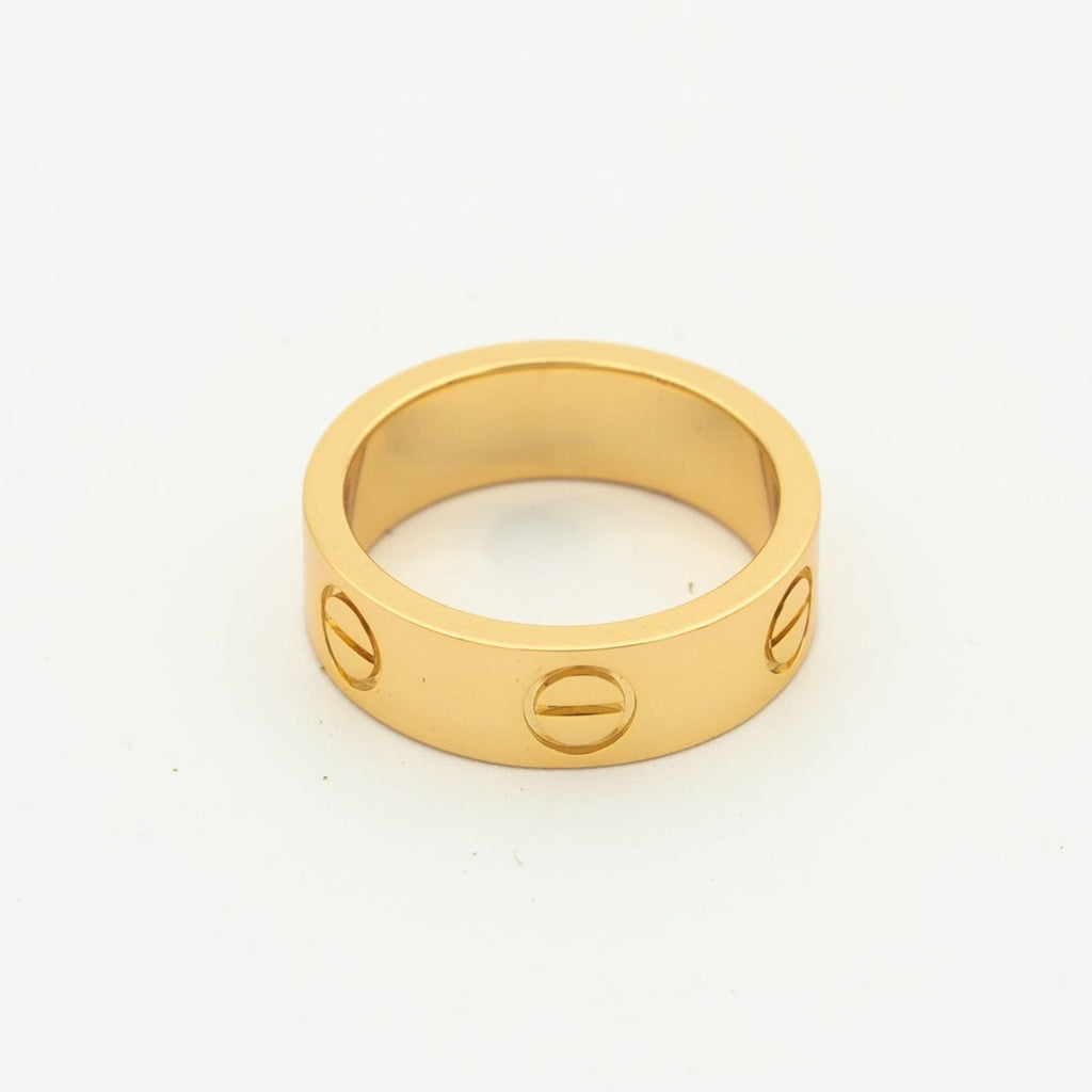 CARTIER LOVE RING 5.5MM NO DIAMOND