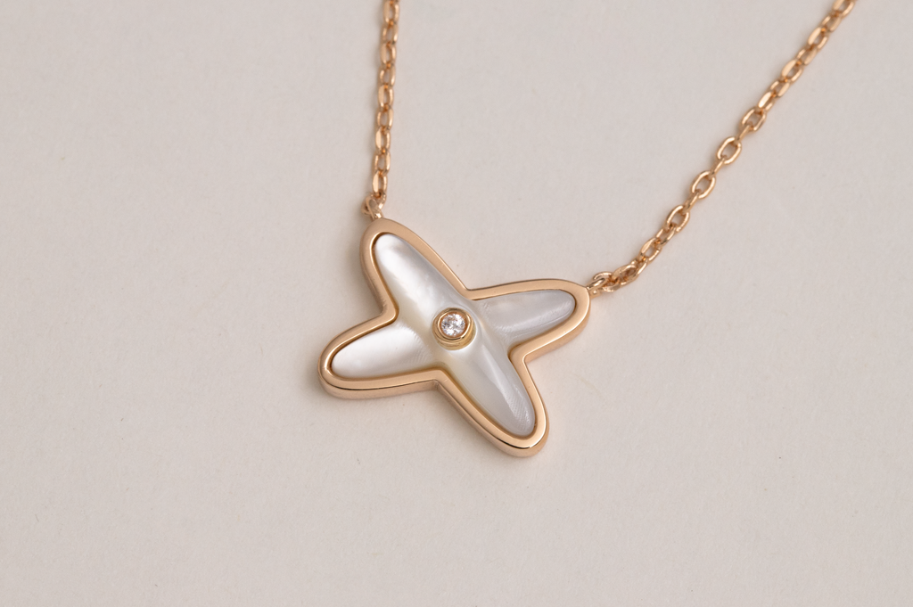 CHAUMET JEUX DE NECKLACE 1 DIAMOND